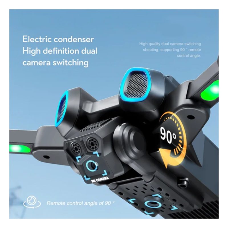 Hongu Mini drone quadricottero pieghevole telecamera 4K telecomando...