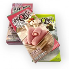 Mochi roll tè matcha / fragola / fagioli rossi e fiori sakura 150g snack Taiwan
