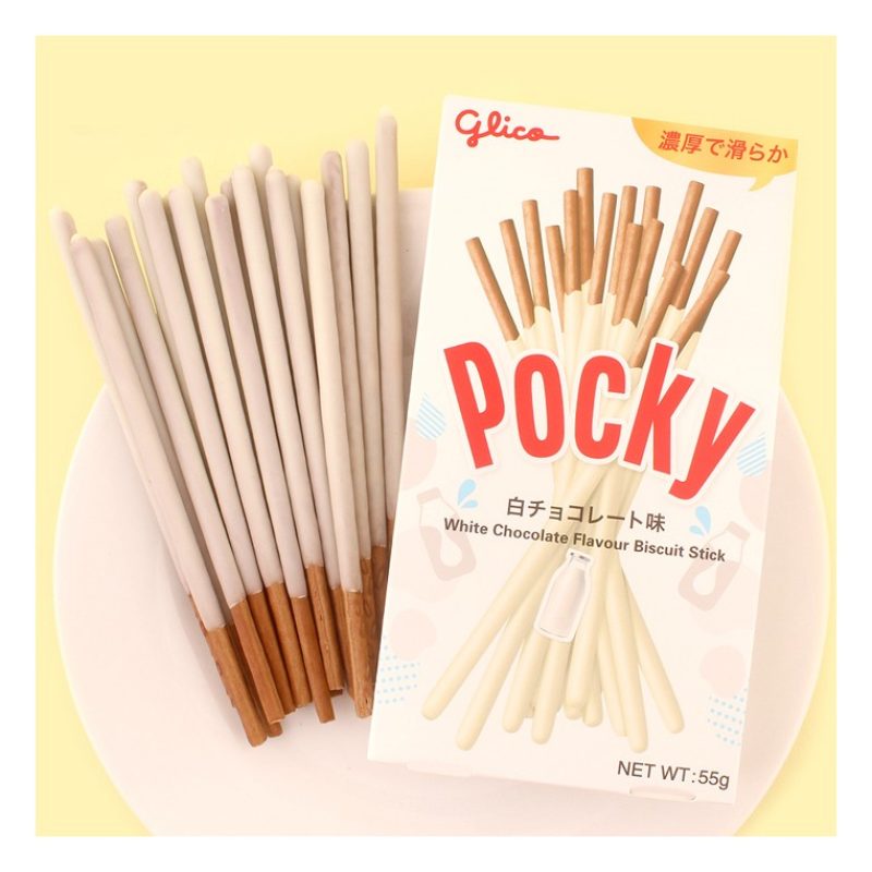 Glico Bastoncini al latte e cioccolato Glico Pocky Snack Giapponese...