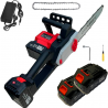 Generico Motosega Elettrica a Batterie 16 Pollici 1600W doppia batt...