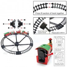 Trenino Natalizio Per Sottoalbero Treno Elettrico Per Base Albero Di Natale