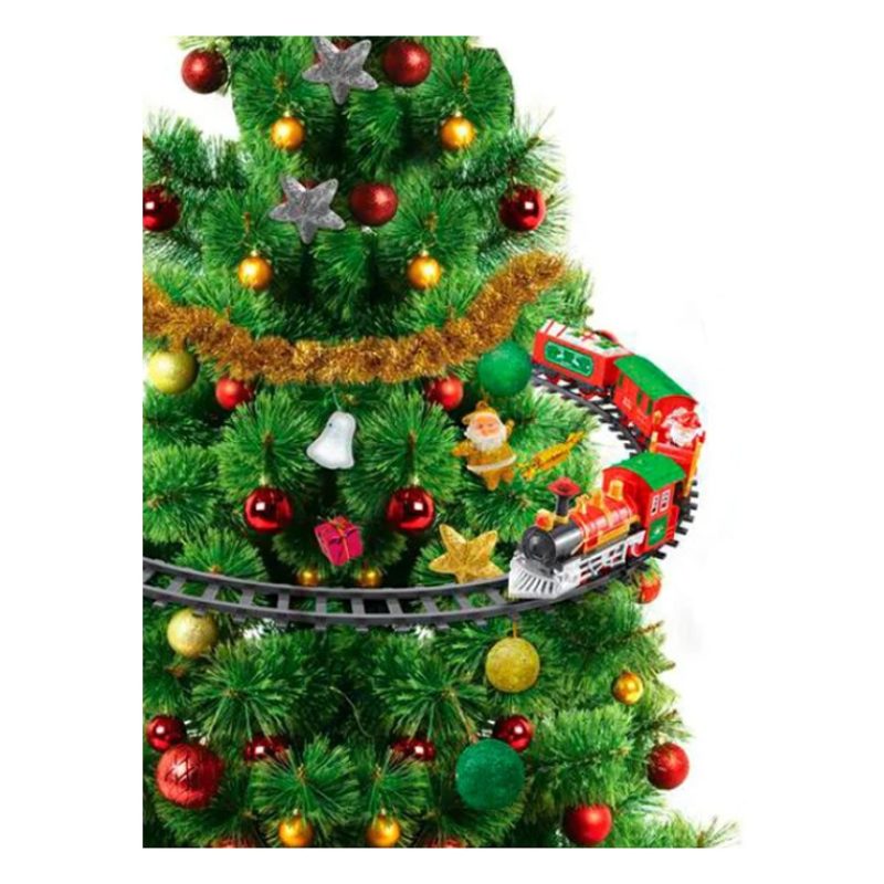 Due Esse Trenino Natalizio Per Sottoalbero Treno Elettrico Per Base...