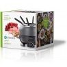 NEDIS Set fonduta bourguignonne elettrica 800W 6 forchette 2,3 litr...