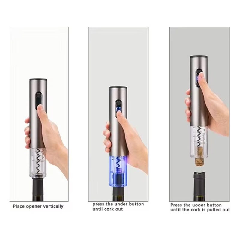 DOBO Apribottiglie Elettrico Cavatappi Batteria Senza Filo Automati...