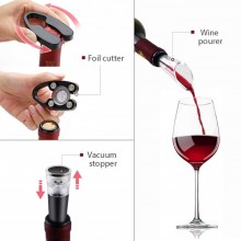 Apribottiglie Elettrico Cavatappi Batteria Senza Filo Automatico Vino Tavolo