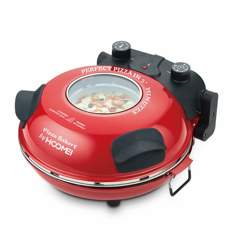 Forno per Pizza Napoletana elettrico Pietra refrattaria Temp max 400°, 5 min