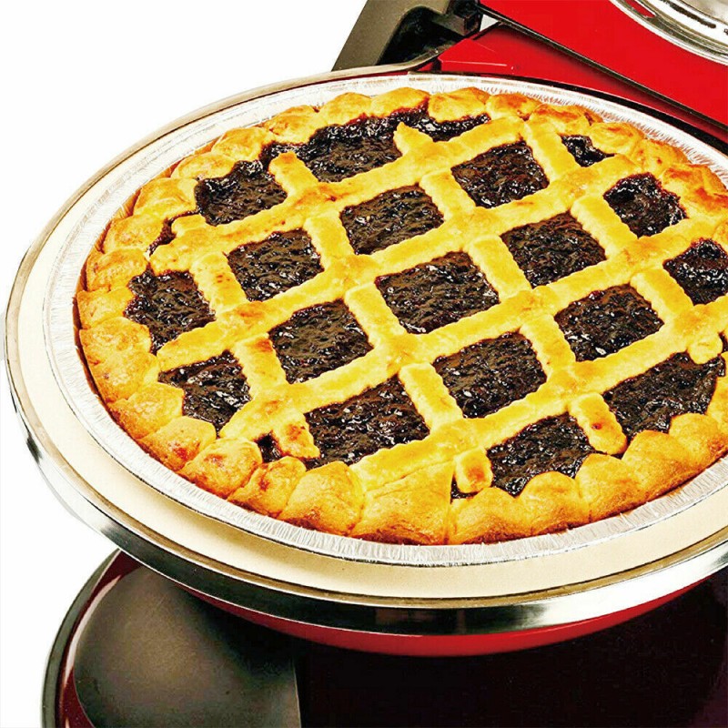 HOOMEI Forno per Pizza Napoletana elettrico Pietra refrattaria Temp...