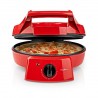 NEDIS Forno per pizza elettrico 2in1 griglia antiaderente 1800 Watt...