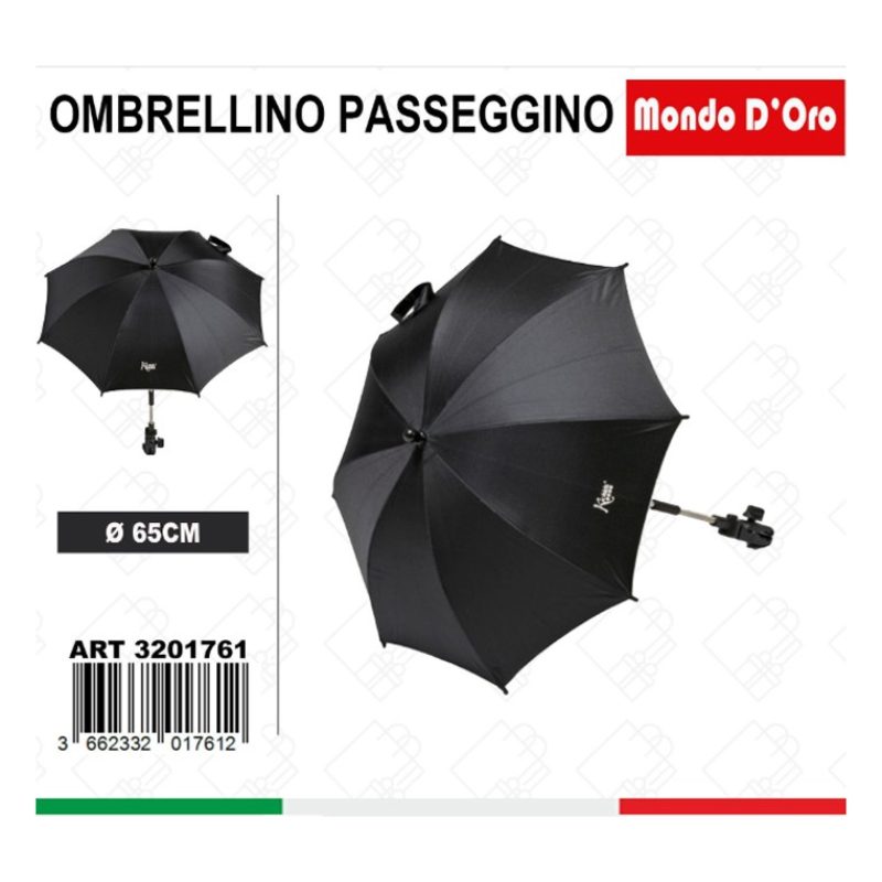 KioKids Ombrellino parasole ombrello per passeggino carrozzina univ...
