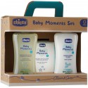Chicco Baby Moments Set con Bagno Corpo, Crema Corpo, Acqua di Colonia 0+ Mesi