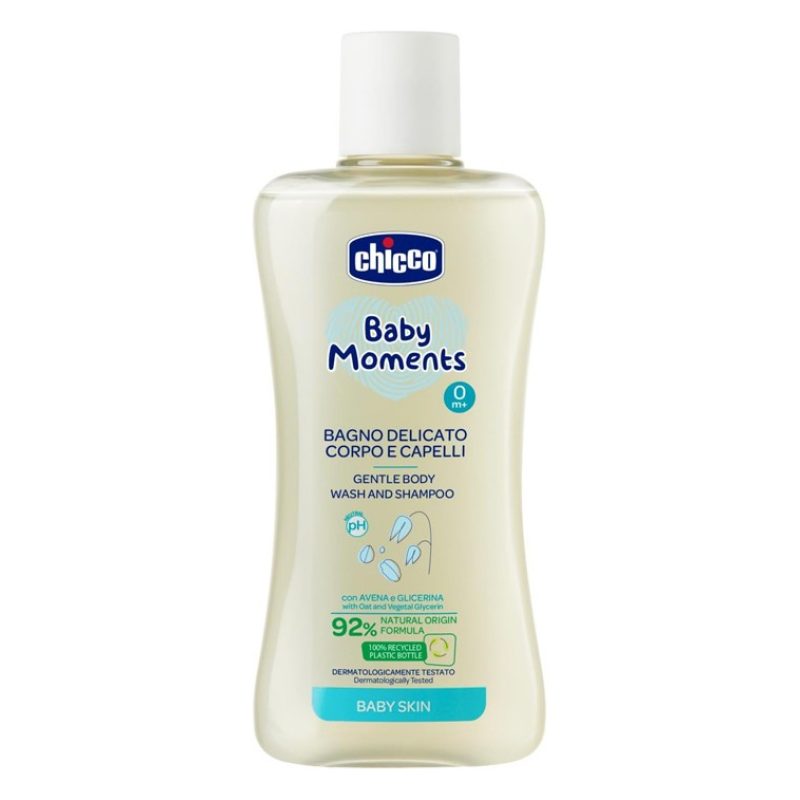 Chicco Chicco Baby Moments Set con Bagno Corpo, Crema Corpo, Acqua ...