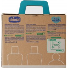 Chicco Baby Moments Set con Bagno Corpo, Crema Corpo, Acqua di Colonia 0+ Mesi