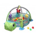 Palestrina Box Tappeto Neonato Bambino Tartaruga con Recinto e 30 Palline