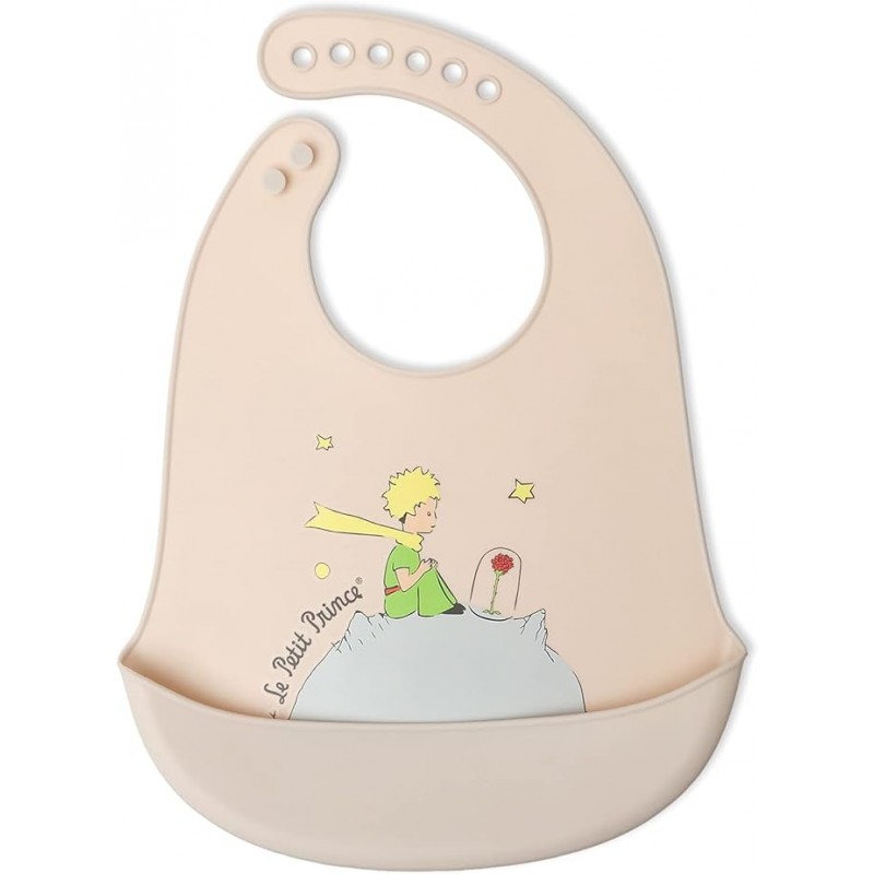 Bavaglini Silicone Bavaglino Silicone Impermeabile per bambini 4m+ Senza BPA