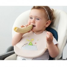 Bavaglini Silicone Bavaglino Silicone Impermeabile per bambini 4m+ Senza BPA