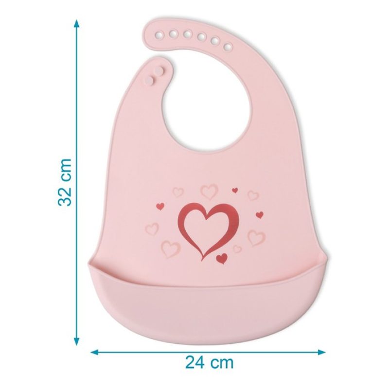 KioKids Bavaglini Silicone Bavaglino Silicone con tasca Impermeabil...
