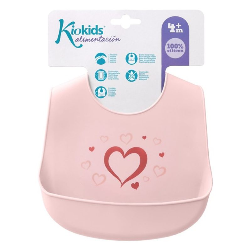 KioKids Bavaglini Silicone Bavaglino Silicone con tasca Impermeabil...