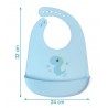 KioKids Bavaglini Silicone Bavaglino Silicone Impermeabile con tasc...
