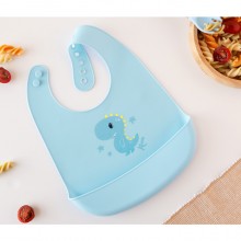 Bavaglini Silicone Bavaglino Silicone Impermeabile con tasca bimbi 4m+ Senza BPA