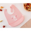 Bavaglini Silicone Bavaglino Silicone Impermeabile con tasca bimbi 4m+ Senza BPA