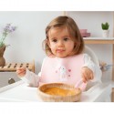 Bavaglini Silicone Bavaglino Silicone Impermeabile con tasca bimbi 4m+ Senza BPA