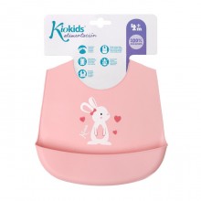 Bavaglini Silicone Bavaglino Silicone Impermeabile con tasca bimbi 4m+ Senza BPA