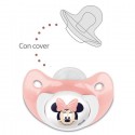 Set 4 Succhietto ciucci per bambini in silicone senza BPA 0-6m Disney gommotti