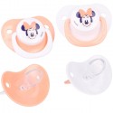 Set 4 Succhietto ciucci per bambini in silicone senza BPA 6m+ Disney gommotti