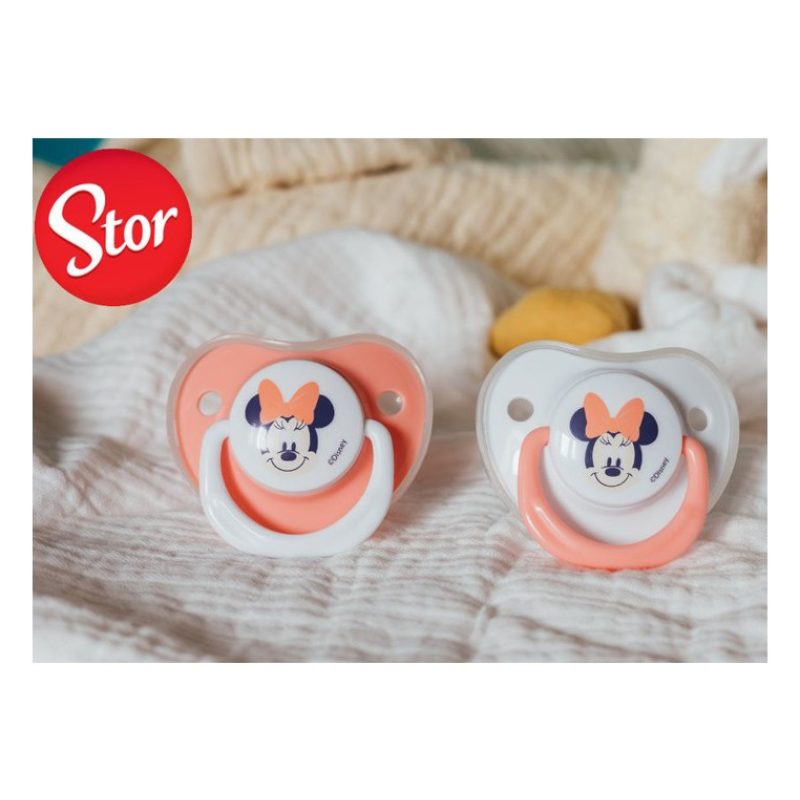 Stor Set 4 Succhietto ciucci per bambini in silicone senza BPA 6m+ ...