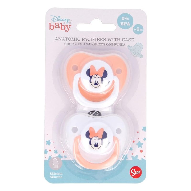 Stor Set 4 Succhietto ciucci per bambini in silicone senza BPA 6m+ ...