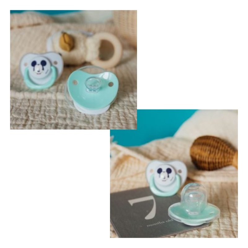 Stor Set 4 Succhietto ciucci per bambini in silicone senza BPA 0-6 ...