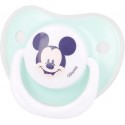Set 4 Succhietto ciucci per bambini in silicone senza BPA 0-6 m Disney gommotti
