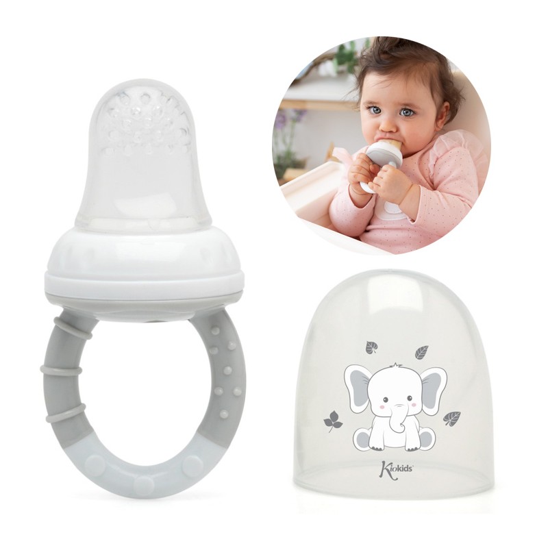 Ciuccio Frutta Neonati per Alimenti bambini in Silicone 6 mesi senza BPA Ftalati