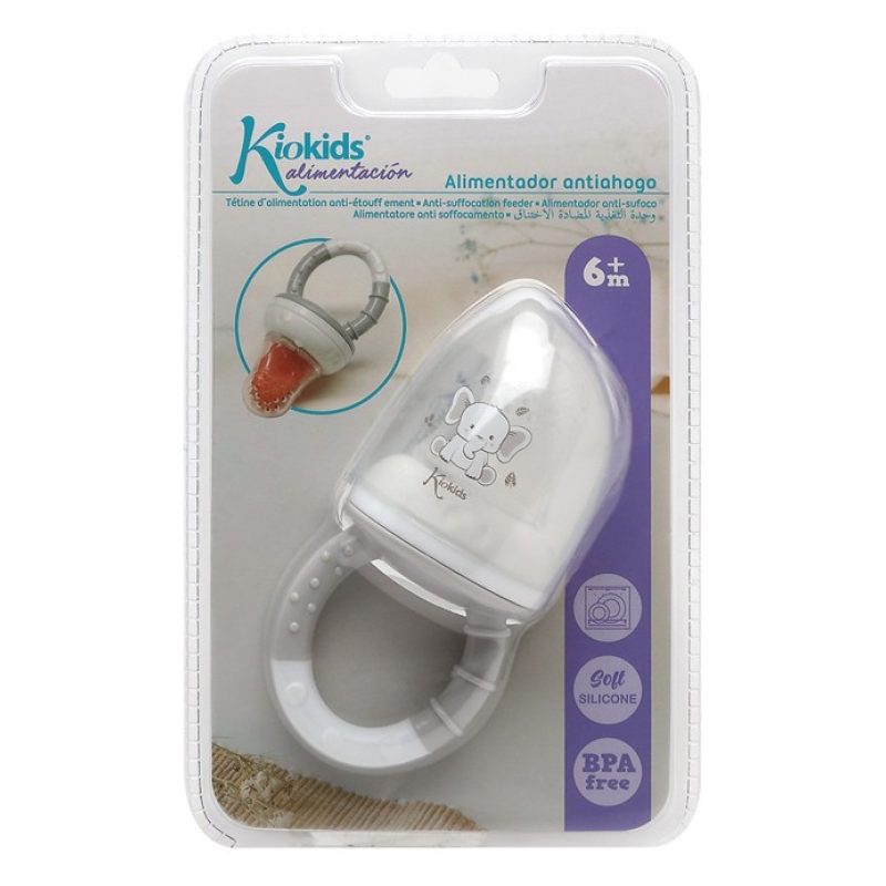 KioKids Ciuccio Frutta Neonati per Alimenti bambini in Silicone 6 m...