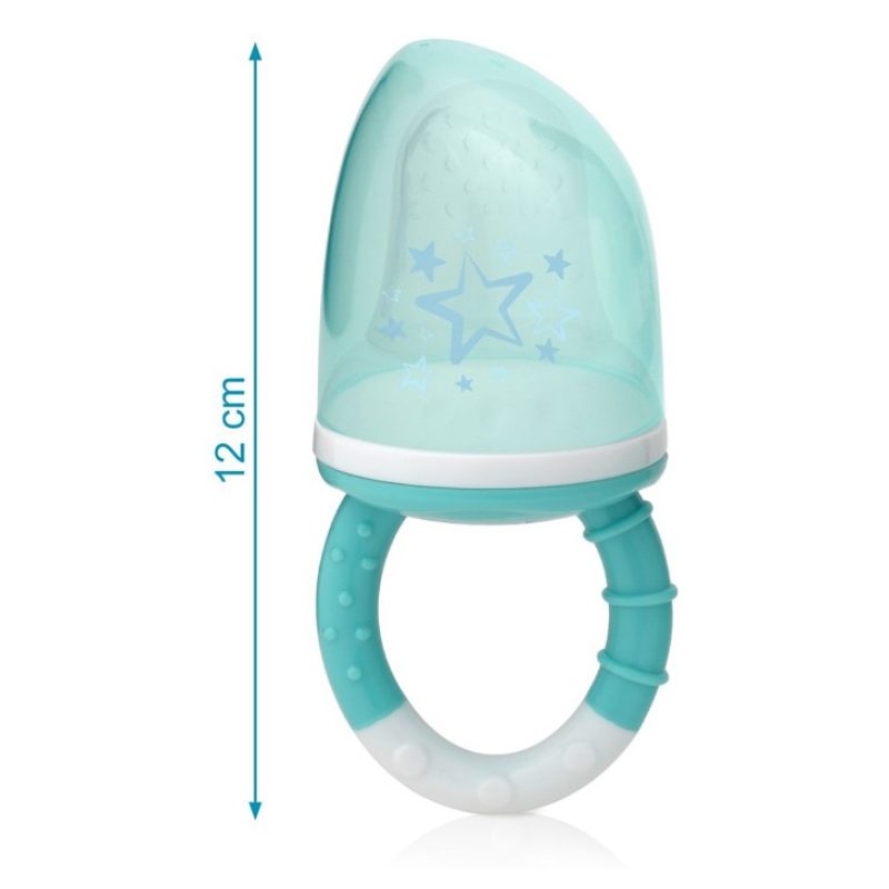 KioKids Ciuccio Frutta Neonati Ciuccio per Alimenti in Silicone 6 m...