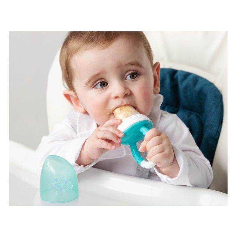 KioKids Ciuccio Frutta Neonati Ciuccio per Alimenti in Silicone 6 m...