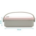 Contenitore portavivande porta Pranzo Acciaio Inox per bambini 1 scomparto 550ml