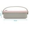 KioKids Contenitore portavivande porta Pranzo Acciaio Inox per bamb...