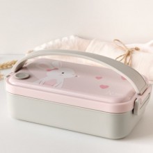 Contenitore portavivande porta Pranzo Acciaio Inox per bambini 1 scomparto 550ml