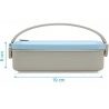 KioKids Contenitore porta Pranzo Acciaio Inox portavivande per bamb...