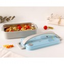 Contenitore porta Pranzo Acciaio Inox portavivande per bambini 1 scomparto 550ml