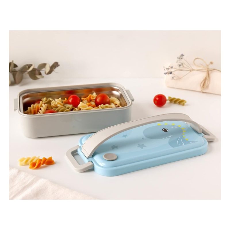 KioKids Contenitore porta Pranzo Acciaio Inox portavivande per bamb...