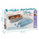 Contenitore porta Pranzo Acciaio Inox portavivande per bambini 1 scomparto 550ml