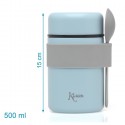 Portavivande Ermetico Contenitore Porta Pranzo Da 16 cm Inox neonati bambini