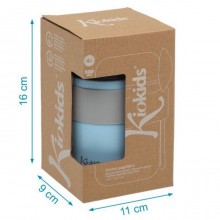 Portavivande Ermetico Contenitore Porta Pranzo Da 16 cm Inox neonati bambini