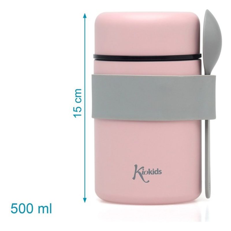 KioKids Portavivande Ermetico Contenitore Porta Pranzo Da 16 cm acc...