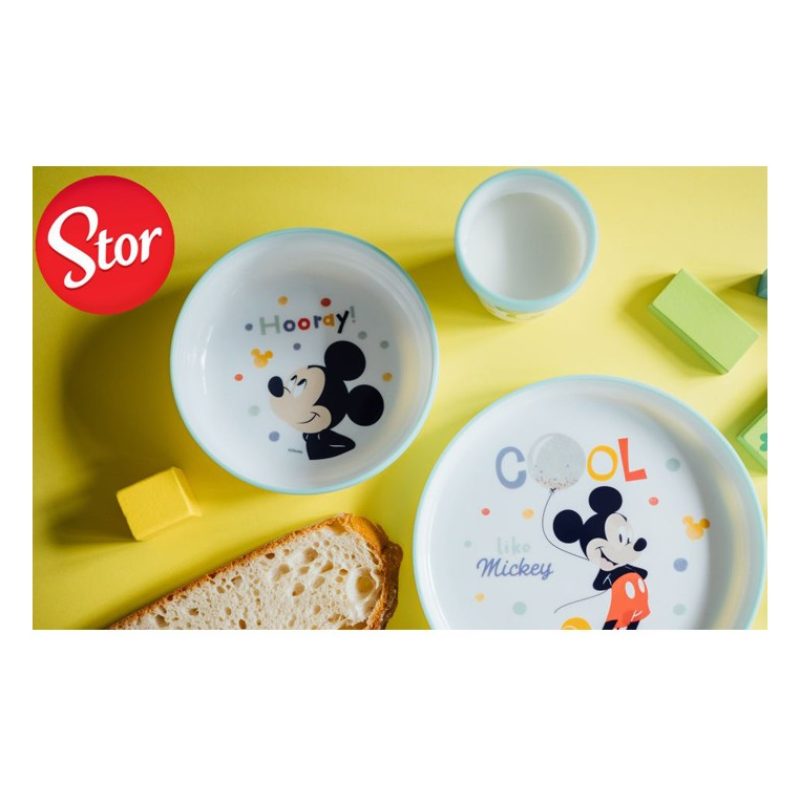 Stor Set Pappa per Bambini da 3PZ, Mickey Mouse Disney antiscivolo ...