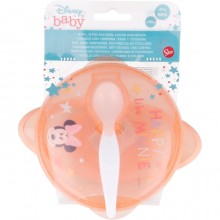 Set Pappa stoviglie Bambini Ciotola e cucchiaio Svezzamento Piatto Disney Minnie