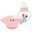 Set Pappa stoviglie Bambini Biberon Svezzamento Piatto Ciotola Disney Minnie