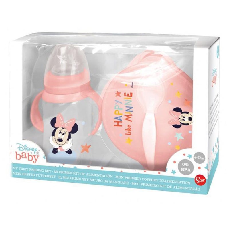 Stor Set Pappa stoviglie Bambini Biberon Svezzamento Piatto Ciotola...